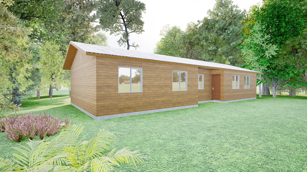 Imagen principal de la casa prefabricada