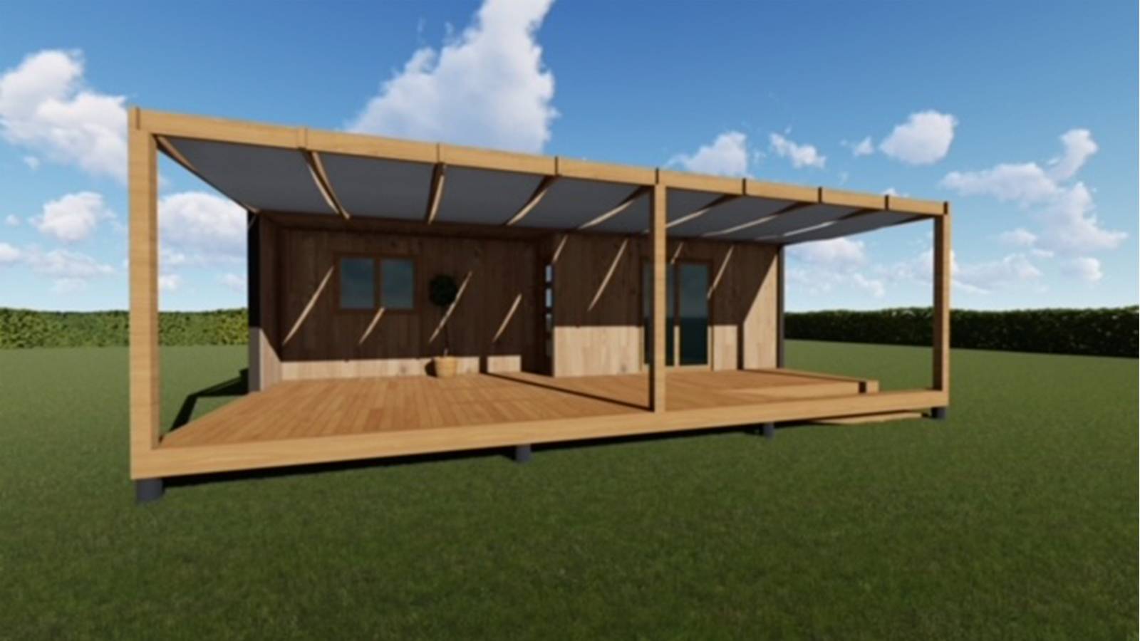 Imagen principal de la casa prefabricada