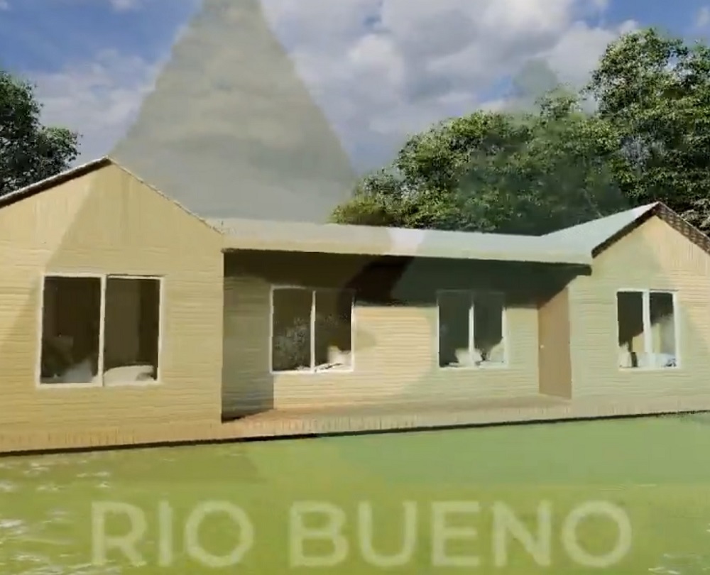 Casa prefabricada Casasarbolito - Modelo premium con deck y jardín